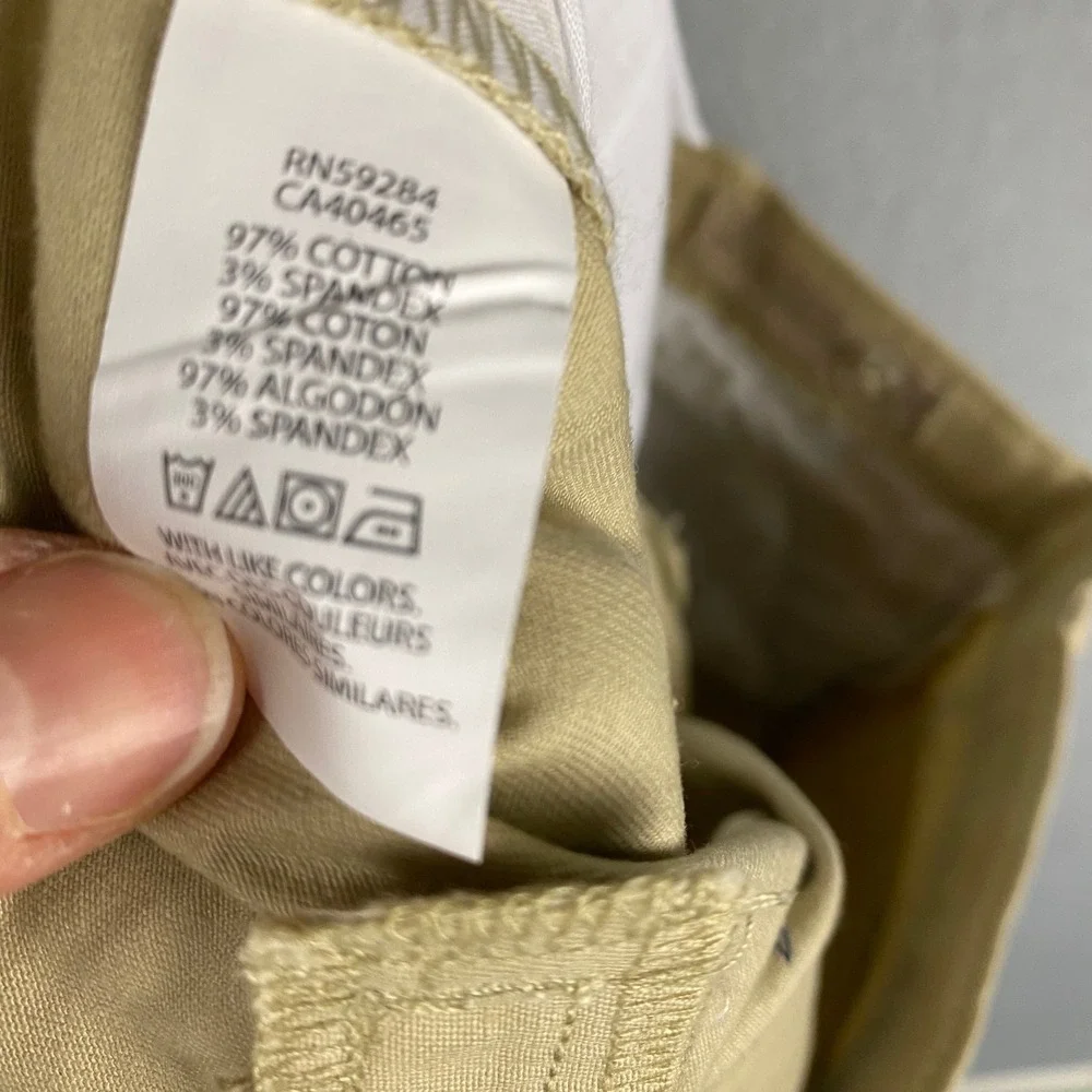 The Childrens‎ Place Girls Khaki Stretch Twill Perfect Pants Size 16 Plus NWT